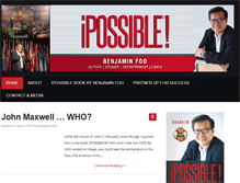 Tablet Screenshot of ipossible-international.com